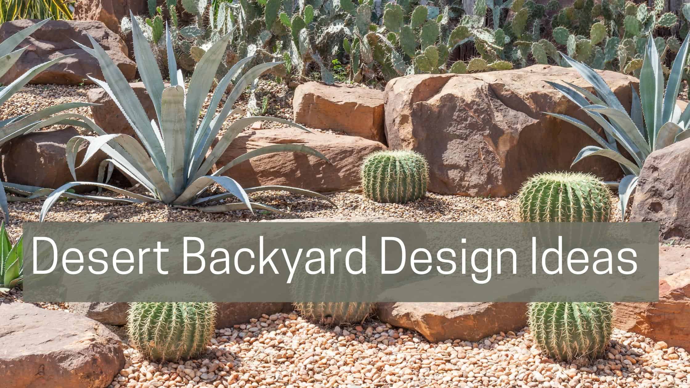 Desert Backyard Design Ideas Cc Sunscreen